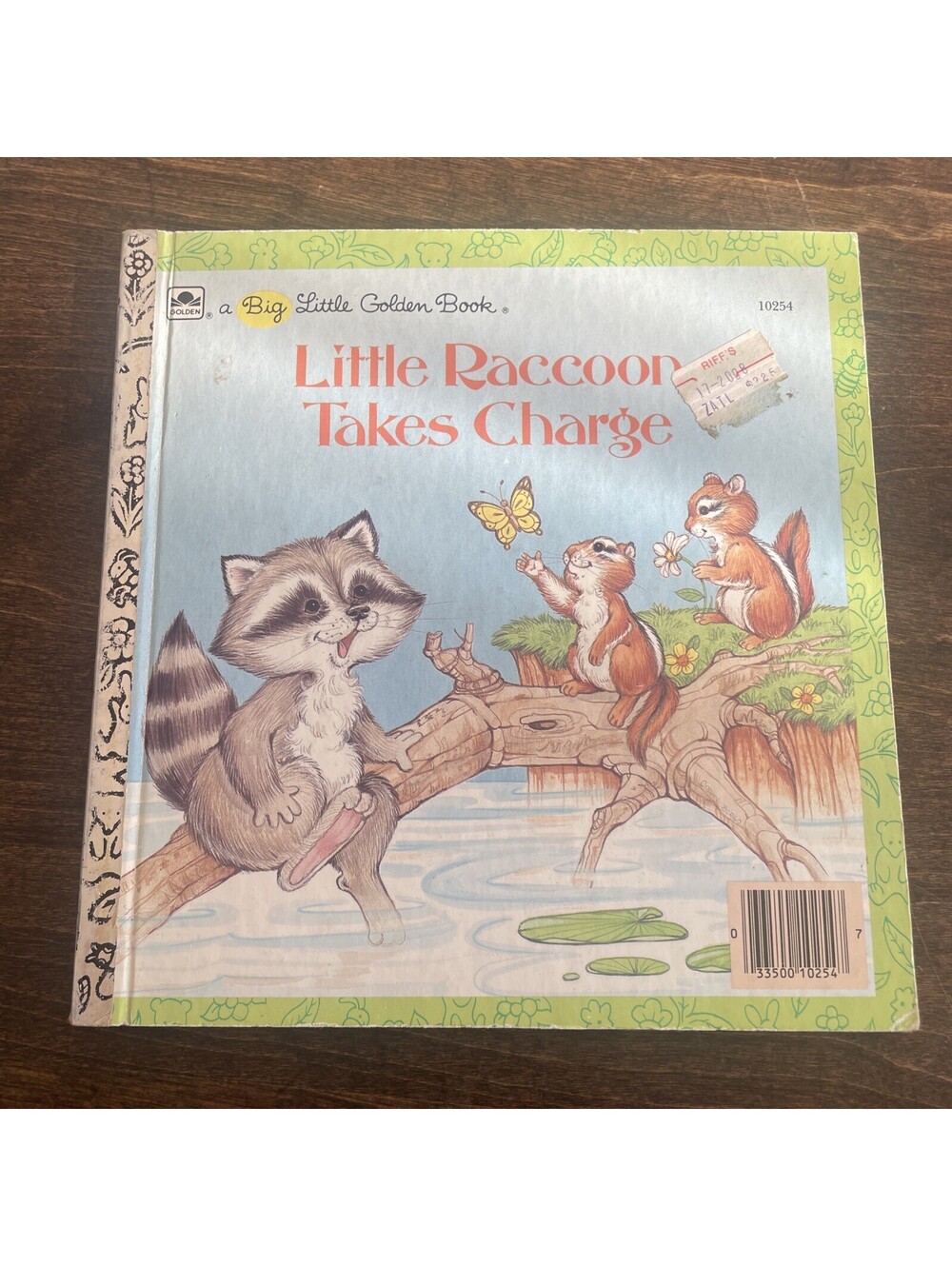 Big Little Golden Book  Little Raccoon Takes Charge